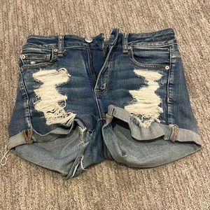 American eagle jean shorts